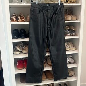 Mother leather pants